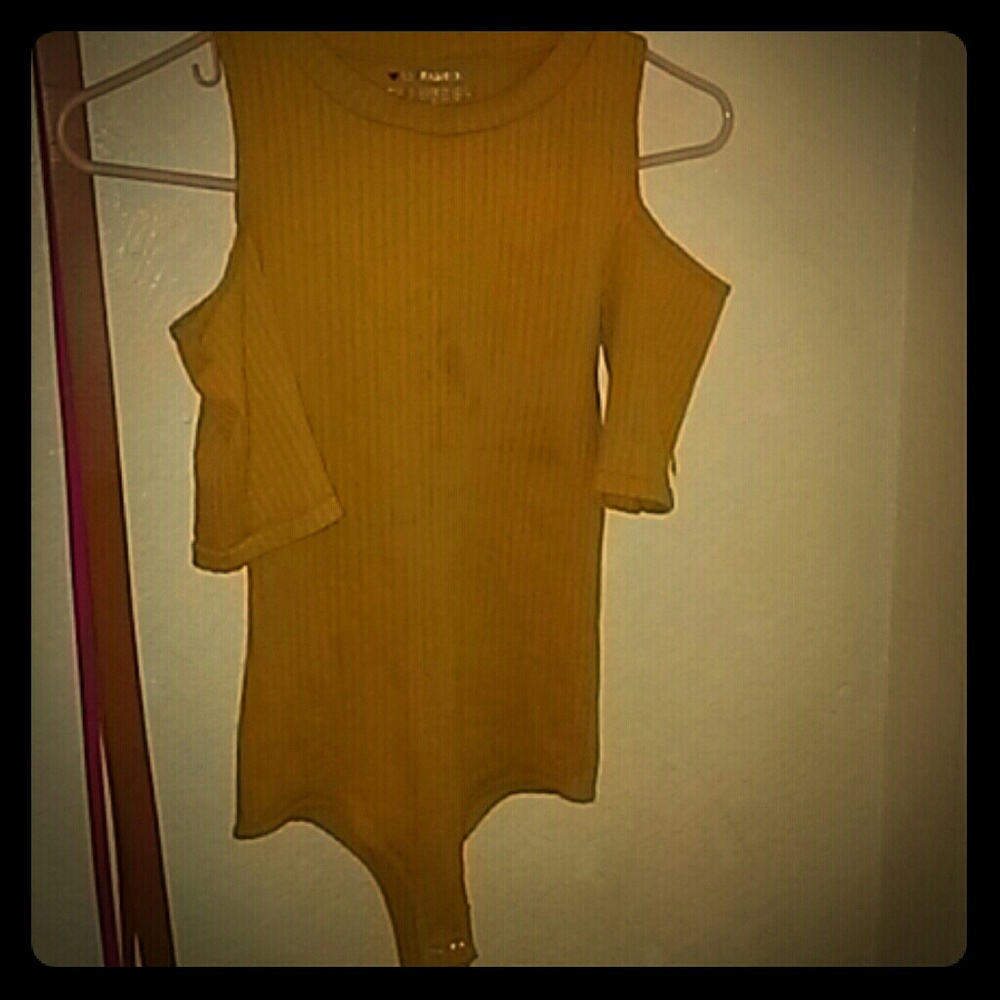 One piece body suit top